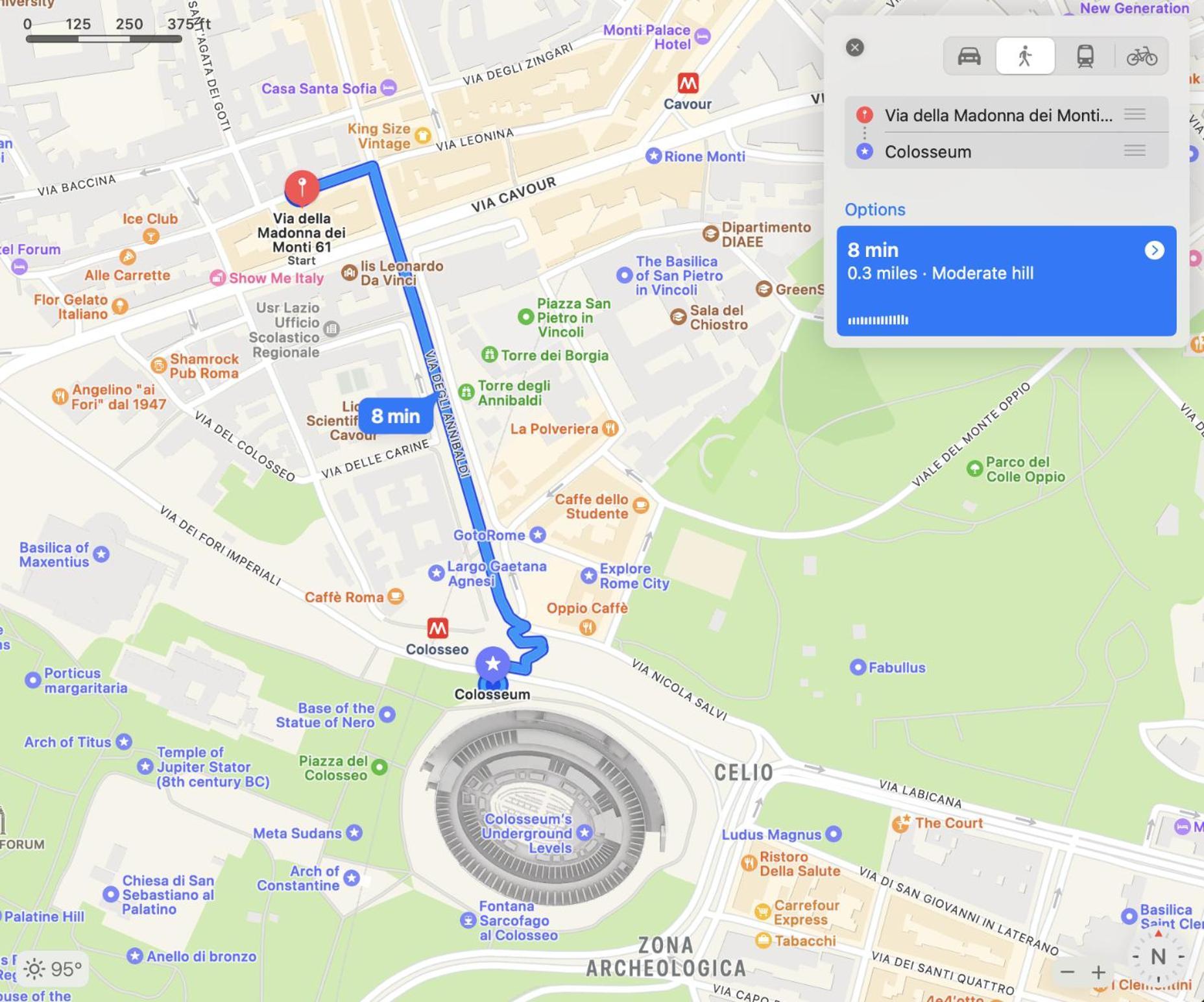 Colosseum View Accomodation روما المظهر الخارجي الصورة